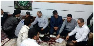 جلسه دکتر جلیل مختار با اهالی کوی ذوالفقاری سی متری