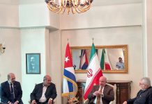 دیدار با سفیر کوبا در تهران با رئیس گروه دوستی پارلمانی ایران و کوبا